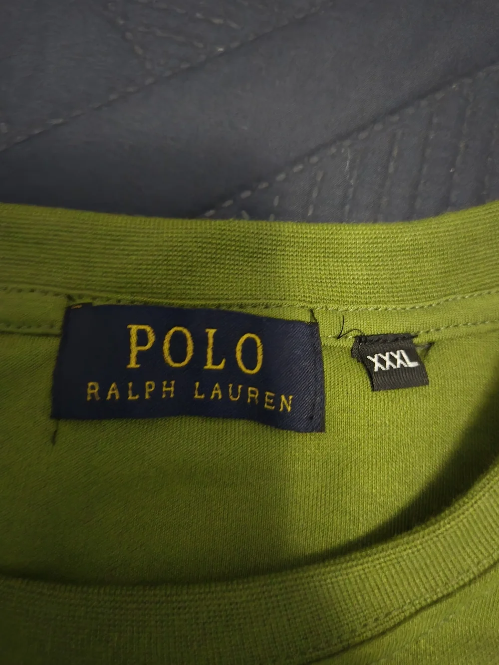 Polo by Ralph Lauren Men's Olive Green Crewneck Raglan Shirt 3xl